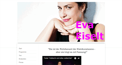 Desktop Screenshot of evaeiselt.de